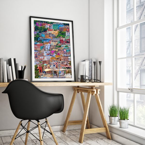 Guanajuato framed art print for home decor